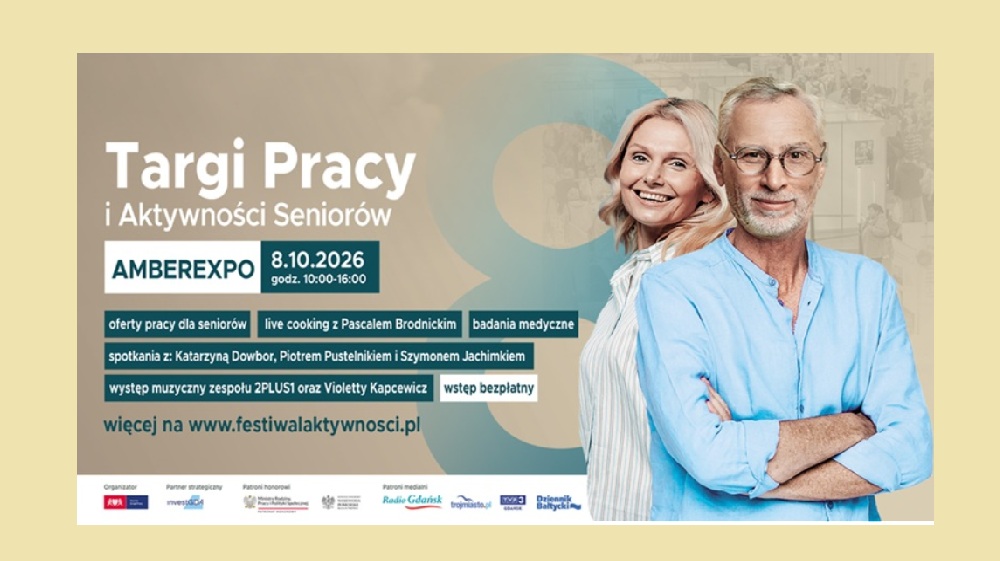 Plakat Targów Pracy i Aktywności Seniorów